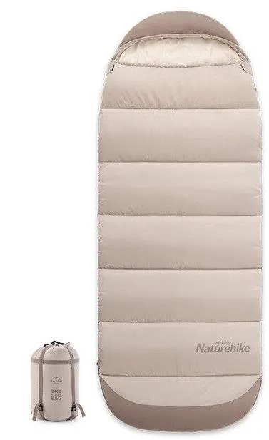 Spací vak Naturehike bavlnený spací vak B300 1800g krémový