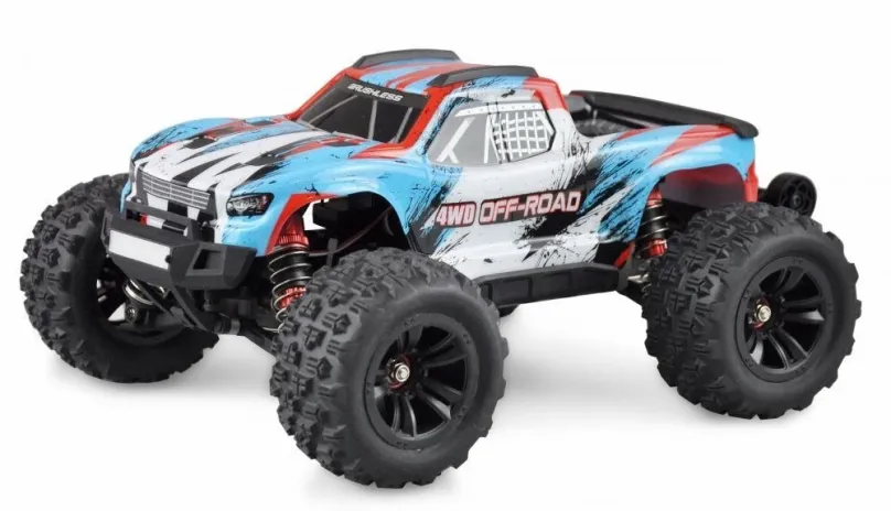 RC auto AMEWI Hyper Go Monster Truck brushless 4WD 1:16 RTR, modrobiely