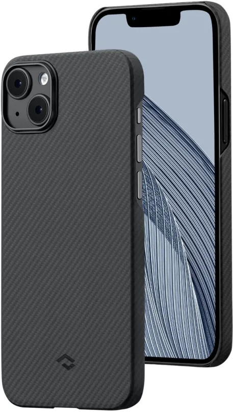 Kryt na mobil Pitaka MagEZ 3 600D Black/Grey iPhone 14 Plus, pre Apple iPhone 14 Plus, mat