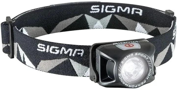 Čelovka Sigma Headled II., Čelovka so svetelným výkonom 180 lm, dosvit 35 m, 1 ks LED diód