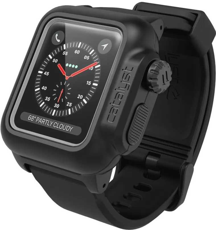 Ochranný kryt na hodinky Apple Watch 3/2 42mm Catalyst Waterproof Case Black Apple Watch