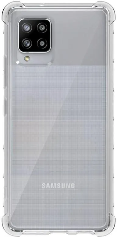 Kryt na mobil Samsung Polopriehľadný zadný kryt pre Galaxy A42 (5G) priehľadný