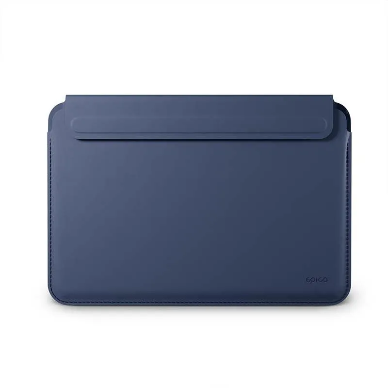 Púzdro na notebook Epico kožené púzdro pre MacBook Air 15" - tmavo modré