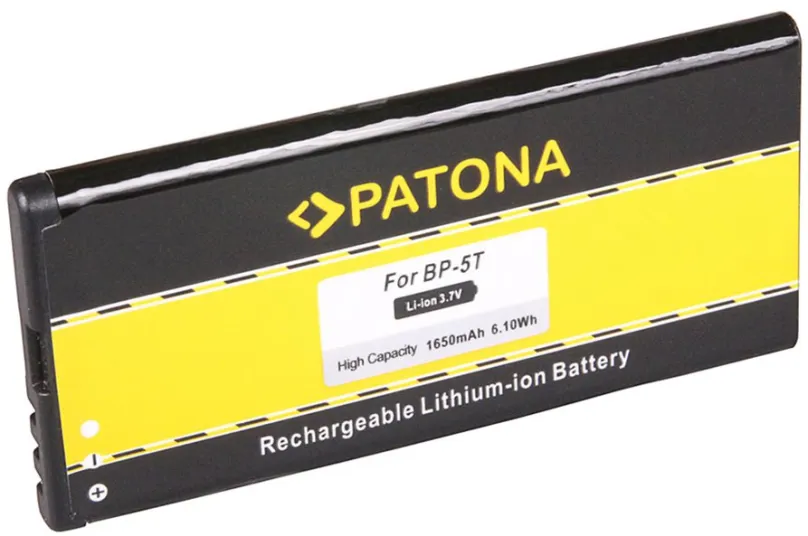 Batérie pre mobilný telefón Paton pre Nokia BP-5T 1650mAh 3.7V Li-Ion
