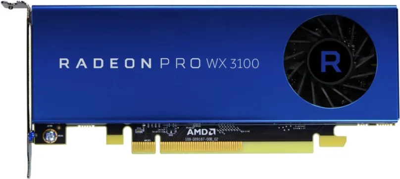 Grafická karta Radeon AMD Pro WX 3100, 4 GB GDDR5, Radeon AMD, GCN 4.0 (Lexa), PCI Express