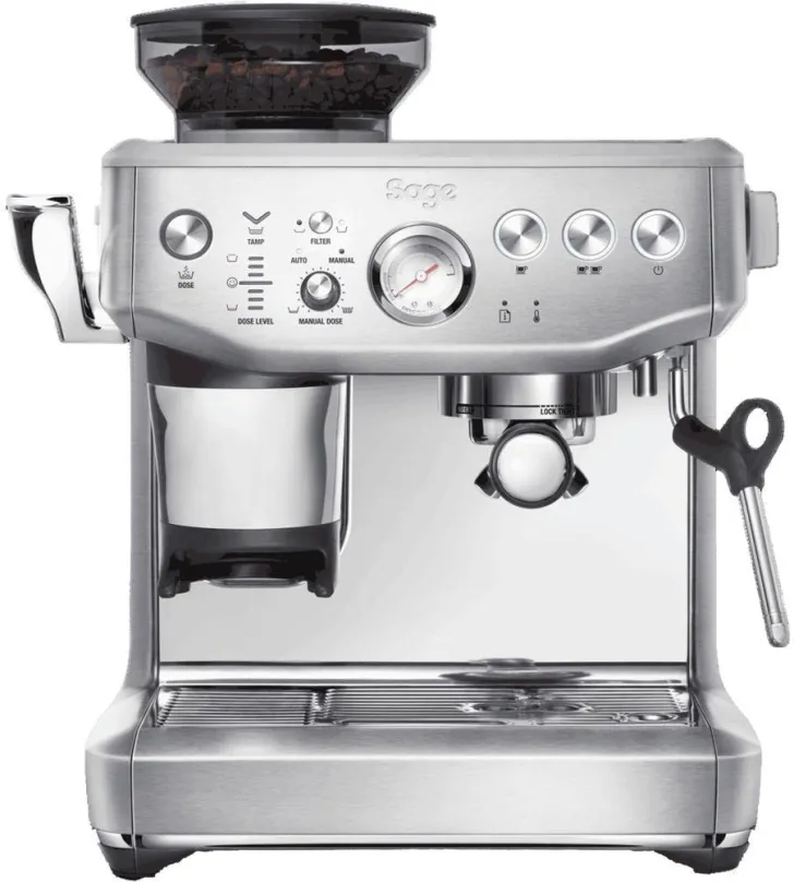 Pákový kávovar SAGE SES876BSS Espresso, do domácnosti, príkon 1850 W, materiál nerez, o