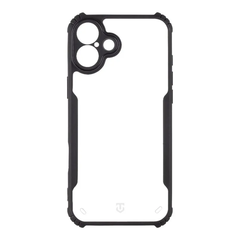 Kryt na mobil Tactical Quantum Stealth Kryt pre Apple iPhone 16 Plus Clear/Black