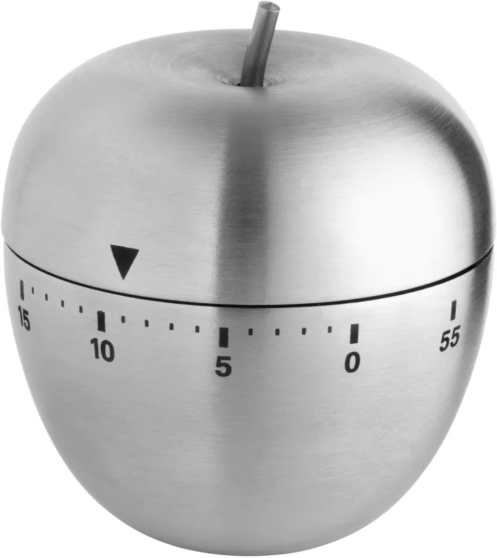 Minútka TFA Mechanická minútka TFA 38.1030.54 – jablko strieborné