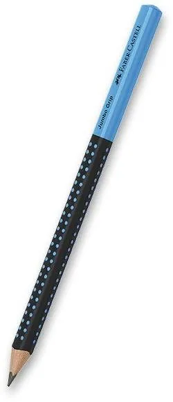 Grafitová ceruzka FABER-CASTELL Grip Jumbo TwoTone HB trojhranná, modrá