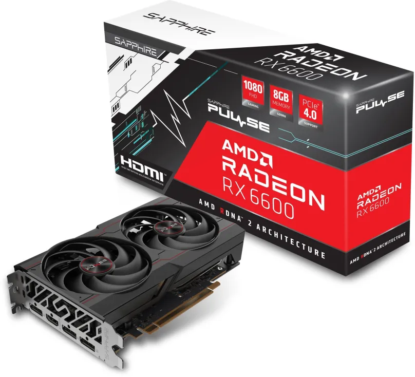 Grafická karta SAPPHIRE PULSE Radeon RX 6600 8GB