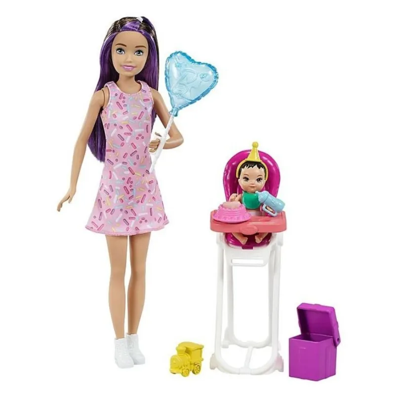 Barbie Opatrovateľka herný set Narodeniny, Mattel GRP40