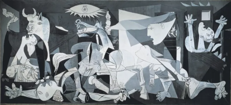 Puzzle Educa Panoramatické puzzle Guernica, Pablo Picasso 3000 dielikov