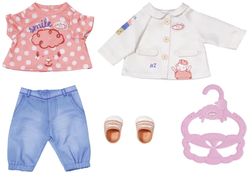 Oblečenie pre bábiky Baby Annabell Little Oblečenie na hranie, 36 cm