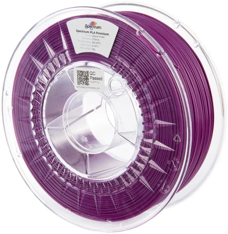 Filament Filament Spectrum Premium PLA 1.75mm Signal Violet 1kg