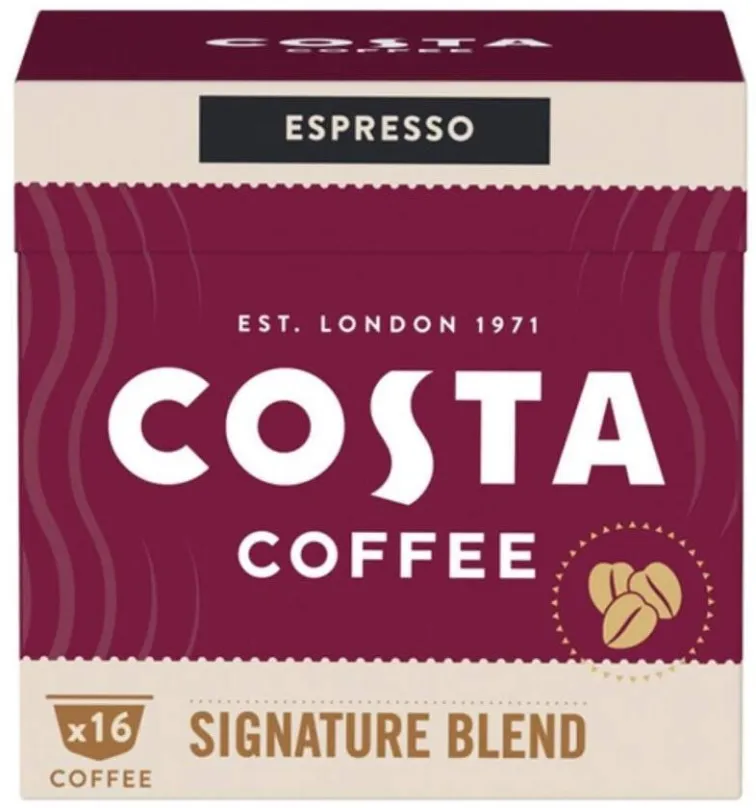 Kávové kapsule Costa Coffee Signature Blend Espresso 16 porcií - kompatibilné s kávovarmi Nescafé® Dolce Gusto