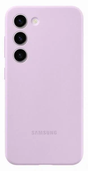 Kryt na mobil Samsung Galaxy S23 Silikónový zadný kryt Lavender
