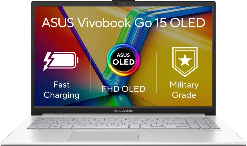 Notebook ASUS Vivobook Go 15 OLED E1504FA-OLED013W Cool Silver