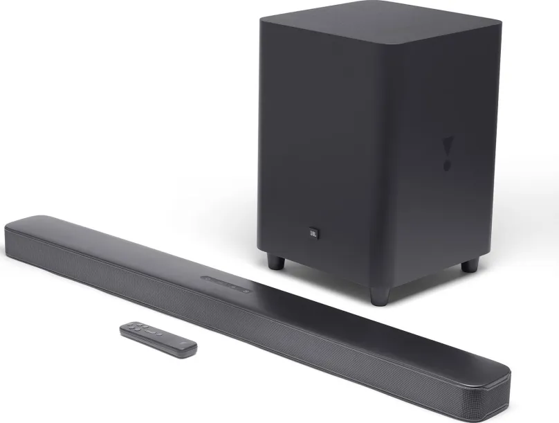 SoundBar JBL Bar 5.1 Surround Alexa, 5.1, s výkonom 550 W, aktívny bezdrôtový subwoofer, H