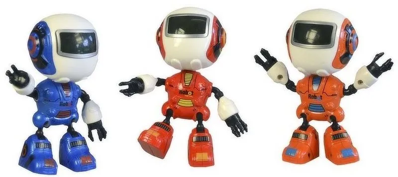Robot Mini Zigy robot, 12cm, svetelné efekty a zvukové efekty, výška hračky 13 cm, dopor