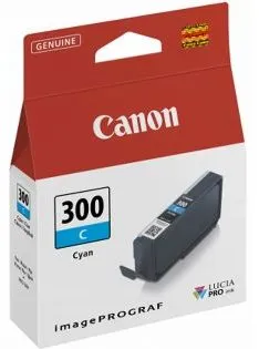 Cartridge Canon PFI-300C azúrová