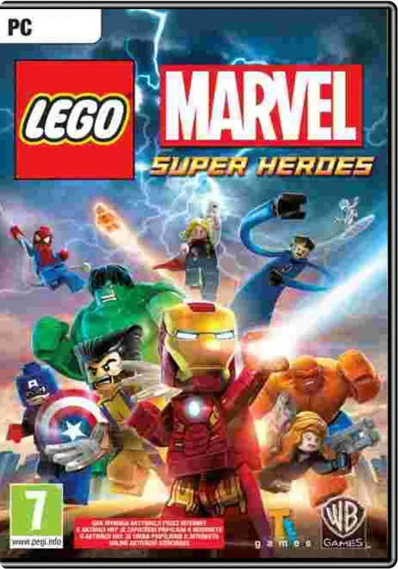 Hra na PC LEGO Marvel Super Heroes, elektronická licencia, kľúč pre Steam, žáner: akčné a