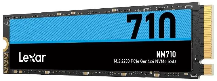 Lexar SSD NM710 PCle Gen4 M.2 NVMe - 500GB (čítanie/zápis: 5000/2600MB/s)