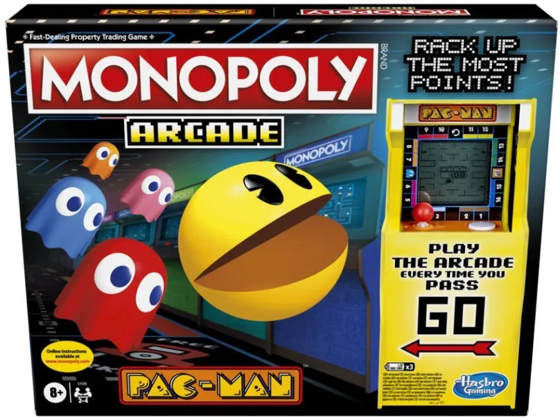 Spoločenská hra Monopoly Pacman ENG verzia