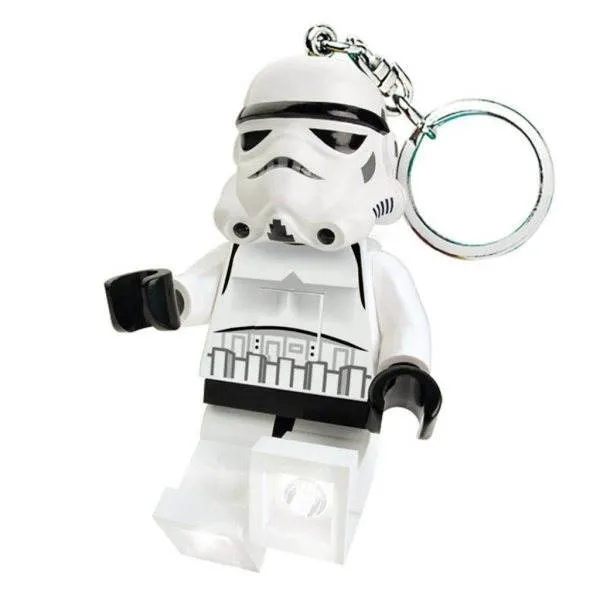 Svietiaca kľúčenka LEGO Star Wars - Stormtrooper