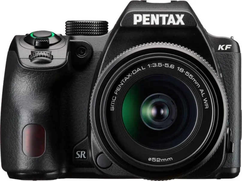 Digitálny fotoaparát PENTAX KF čierny + DA 18-55 mm f/3,5-5,6 AL WR