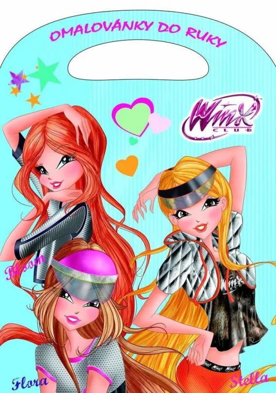 Omaľovánky Omaľovánky do ruky Winx