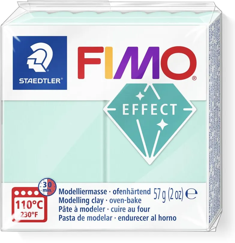 Modelovacia hmota FIMO effect 8020 pastel mäta