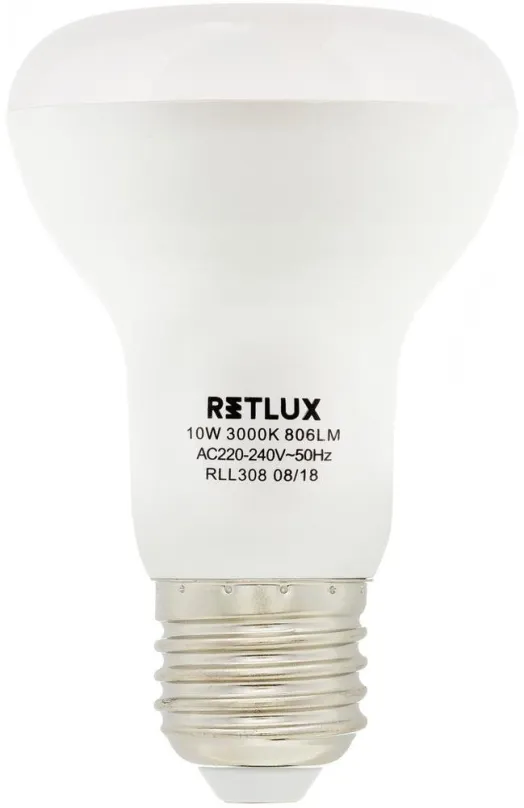 LED žiarovka RETLUX RLL 308 R63 E27 Spot 10W WW