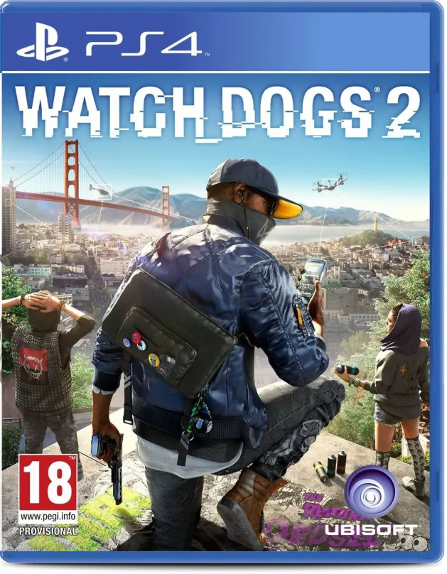 Hra na konzole Watch Dogs 2 - PS4