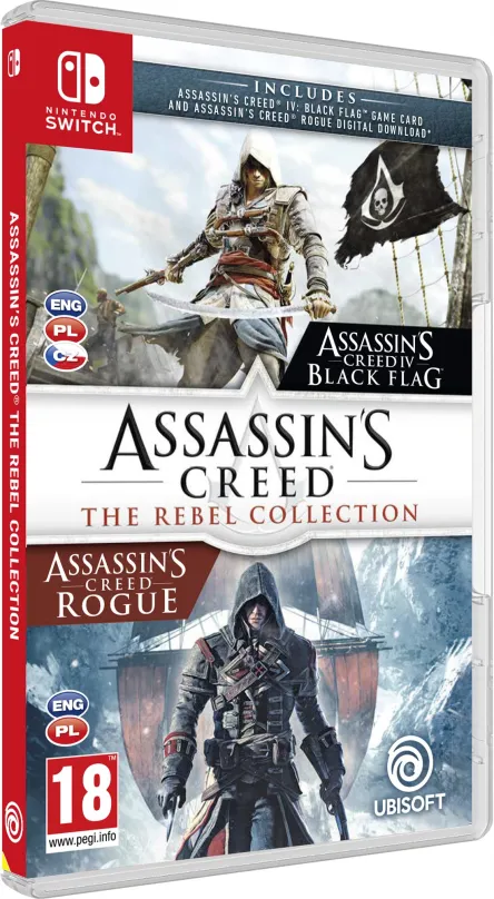 Hra na konzole Assassins Creed: The Rebel Collection - Nintendo Switch