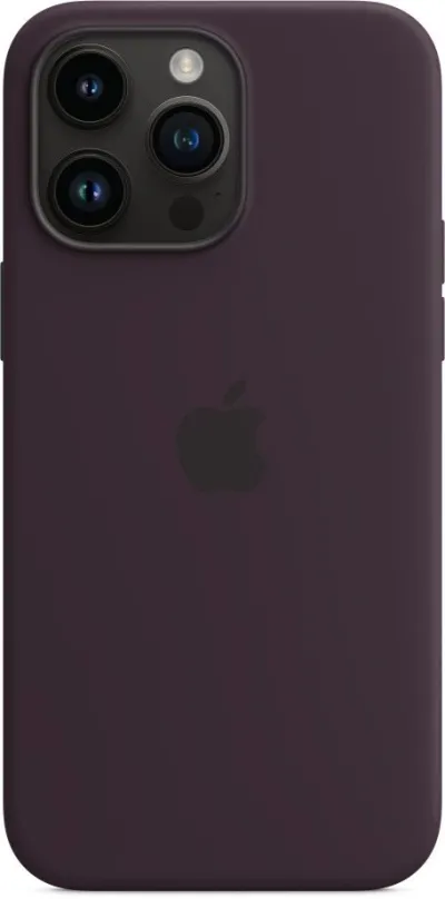 Kryt na mobil Apple iPhone 14 Pro Max Silikónový kryt s MagSafe bezinkovo fialový