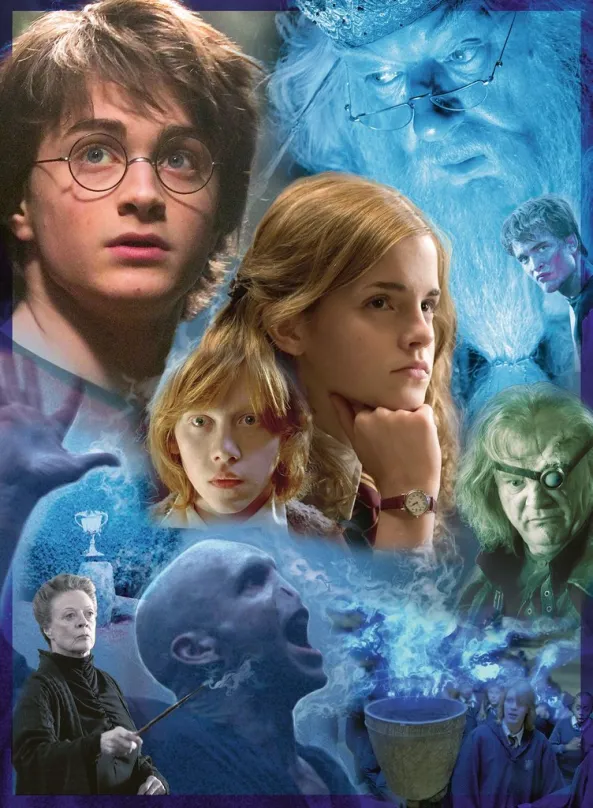 RAVENSBURGER Puzzle Harry Potter a Ohnivý pohár 500 dielikov