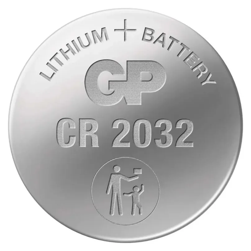 GP Lítiová gombíková batéria CR2032