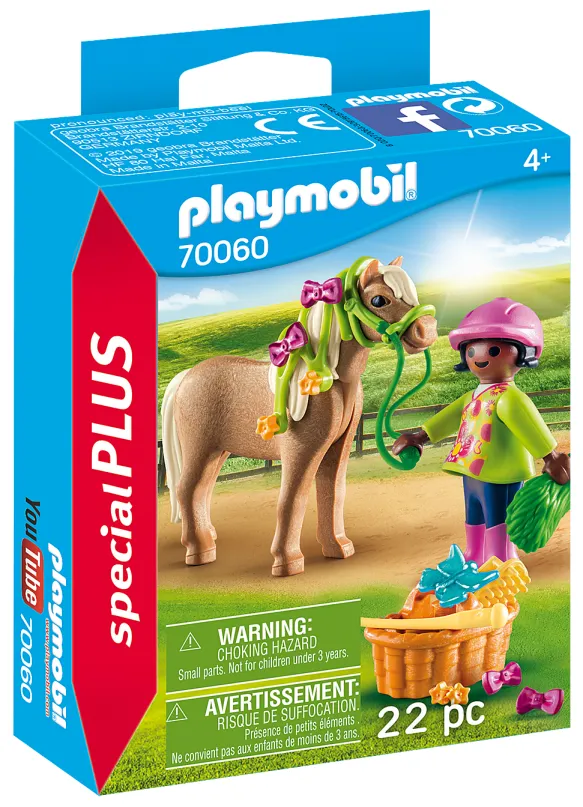 PLAYMOBIL® Special Plus 70060 Dievča s poníkom