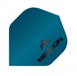 Letky na šípky Mission Letky Logo - Matt Blue F1953