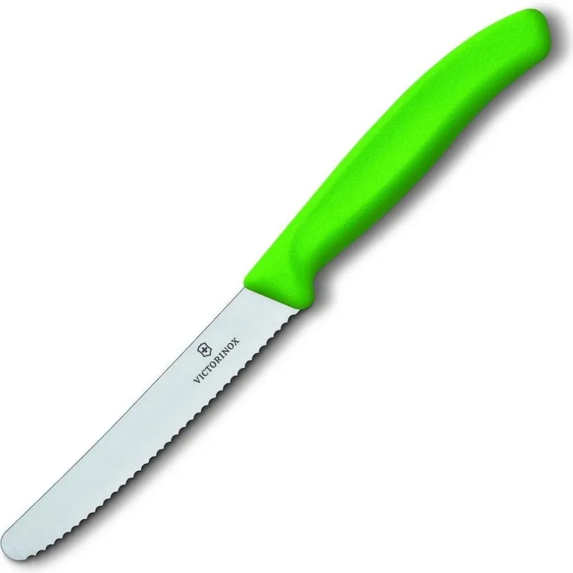 Kuchynský nôž VICTORINOX SwissClassic Nôž na paradajky zelený, 2ks