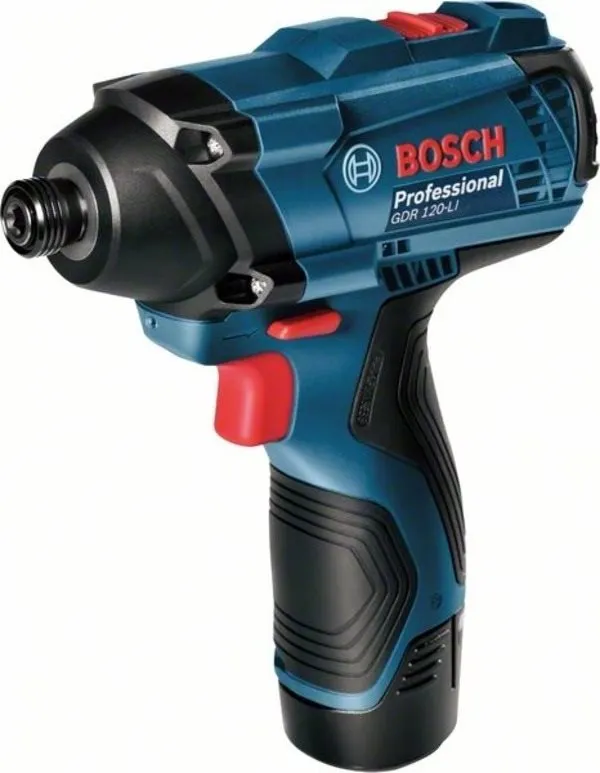 Rázový uťahovač Bosch GDR 120 LI (2x 2.0 Ah, kufor) Professional 0.601.9F0.001