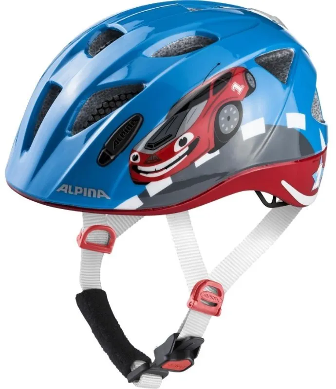 Helma na bicykel Alpina Ximo Flash Red Car Gloss 45 - 49 cm