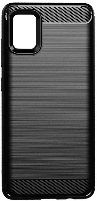 Kryt na mobil Epico Carbon pre Samsung Galaxy A51 - čierny