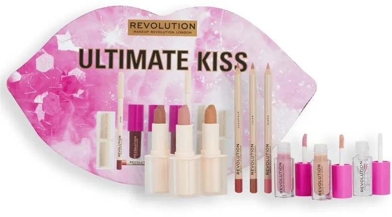 Darčeková kozmetická sada REVOLUTION Ultimate Kiss Gift Set