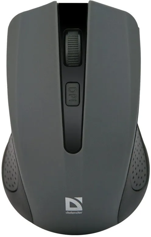 Myš Defender Accura MM-935 (gray), bezdrôtová, optická, 1600DPI, 3 tlačidlá, USB a bezdrôt