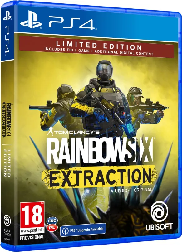 Hra na konzole Tom Clancys Rainbow Six Extraction - Limited Edition - PS4