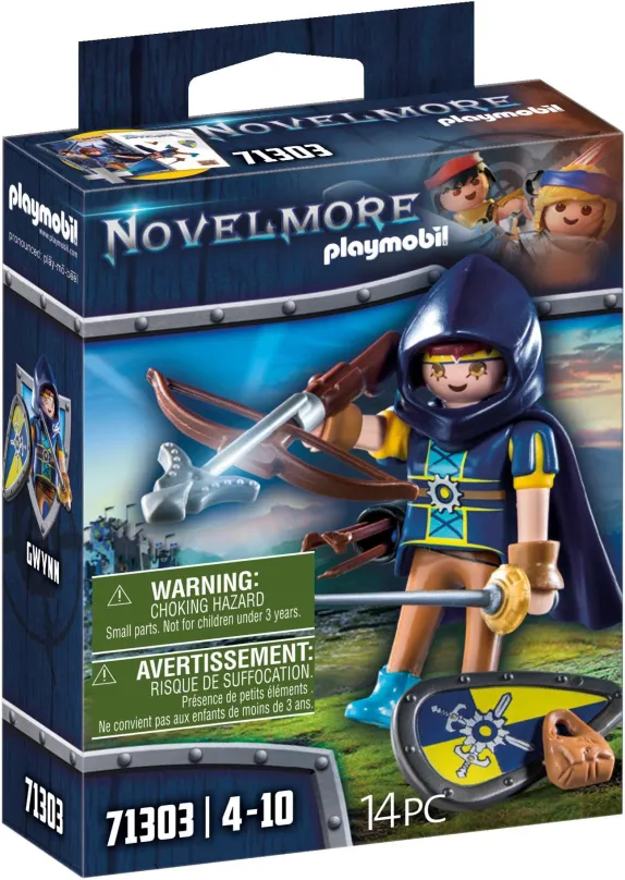 Stavebnica Playmobil 71303 Novelmore - Gwynn s bojovým vybavením