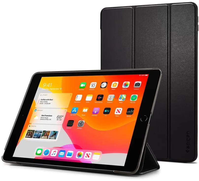 Púzdro na tablet Spigen Smart Fold Black iPad 10.2" 2021/2020/2019