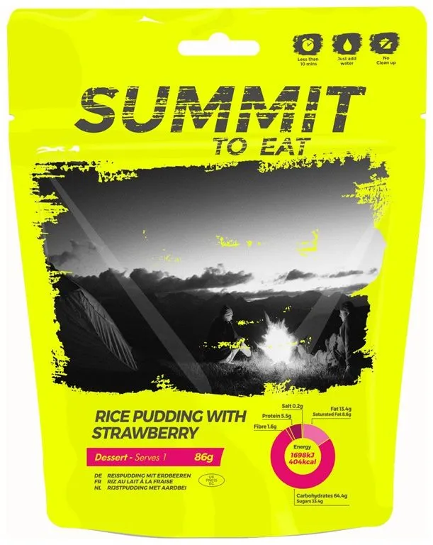 MRE Summit To Eat - Ryžový nákyp s jahodami