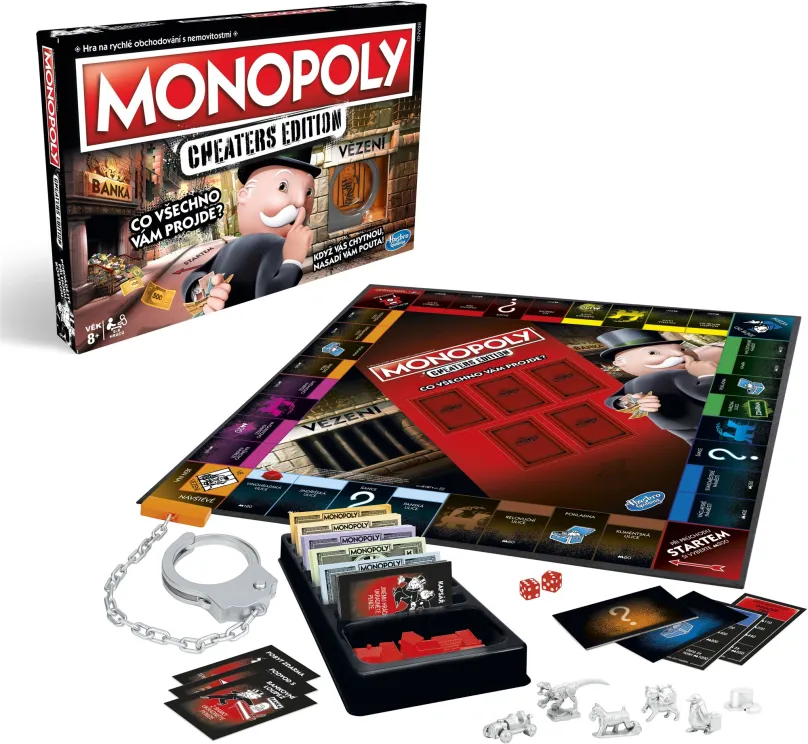 Dosková hra Monopoly Cheaters CZ